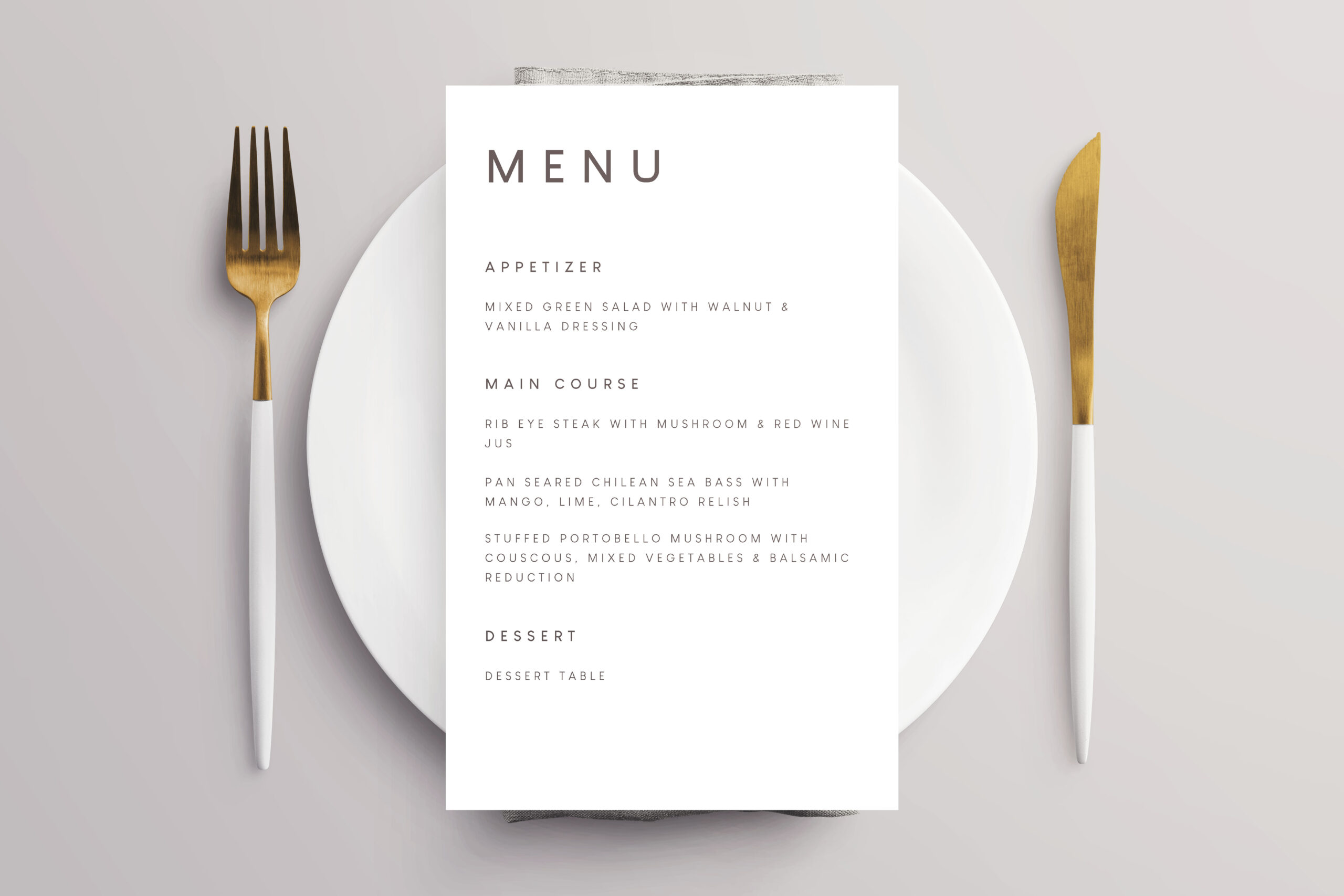 Menu-Table-Mockup